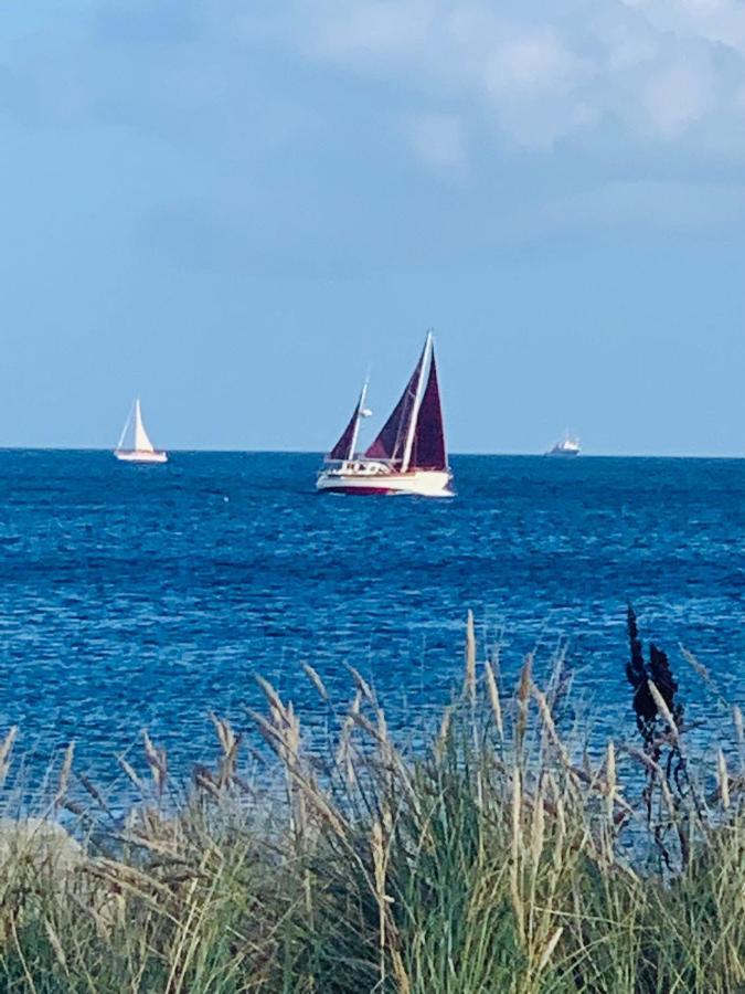 Seelund - Meeresrauschen Lauschen - Ruhiges Sonniges Apartment Mit Garten Und Terrasse Nahe Strand Und Ostsee Schönhagen Exterior foto