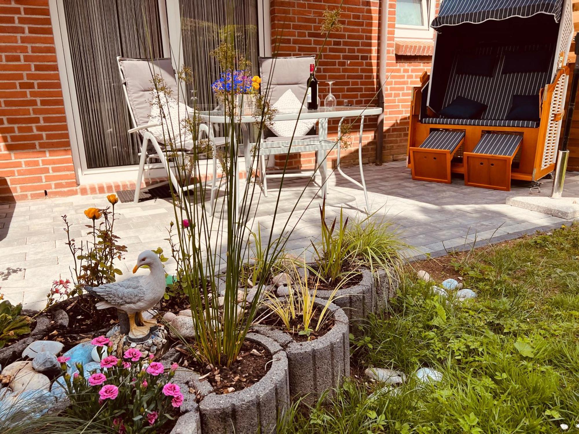 Seelund - Meeresrauschen Lauschen - Ruhiges Sonniges Apartment Mit Garten Und Terrasse Nahe Strand Und Ostsee Schönhagen Exterior foto